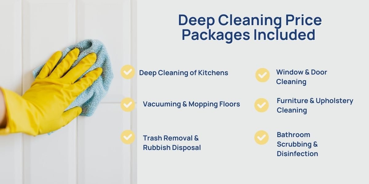 Deep cleaning price packages