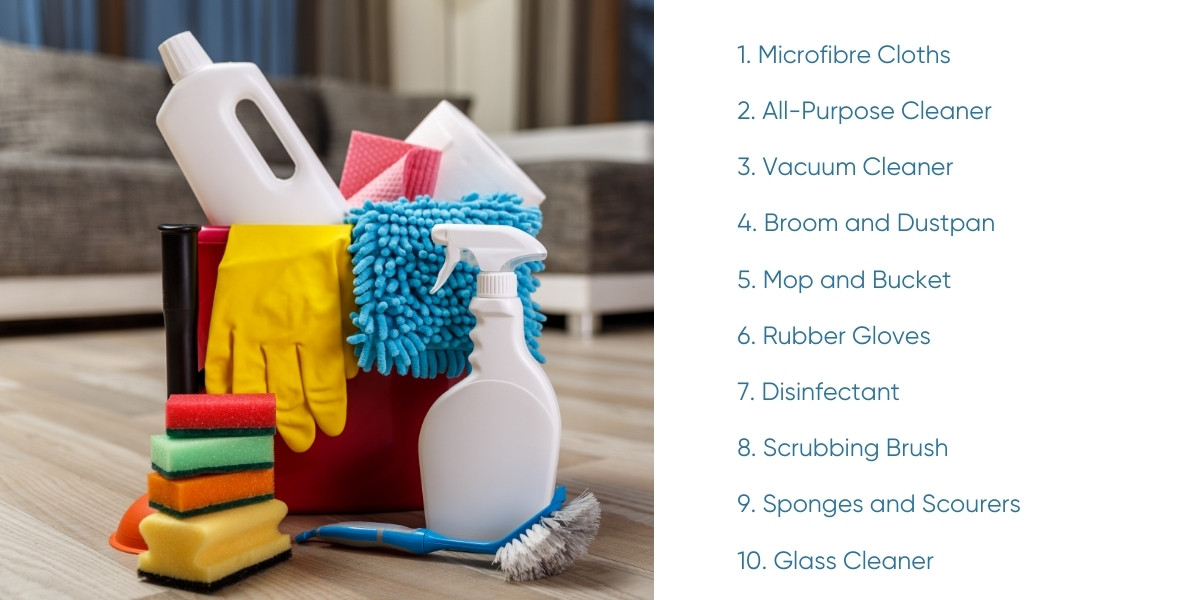 cleaning materials used at home
